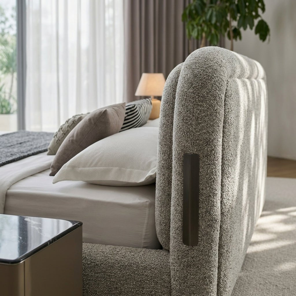 Fort - de - France King Bed with Matching Nightstands - Altera