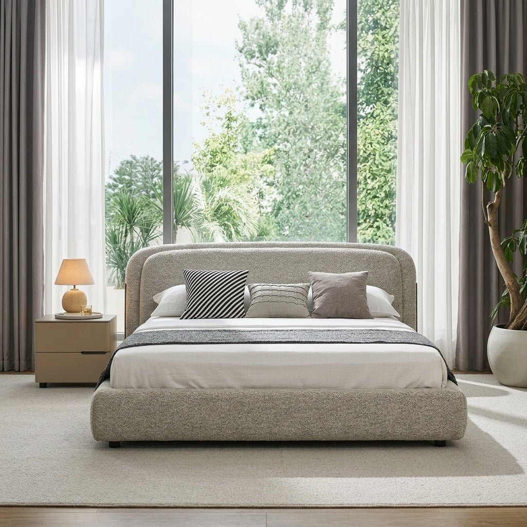 Fort - de - France King Bed with Matching Nightstands - Altera