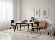 Monolith Noir Dining Set