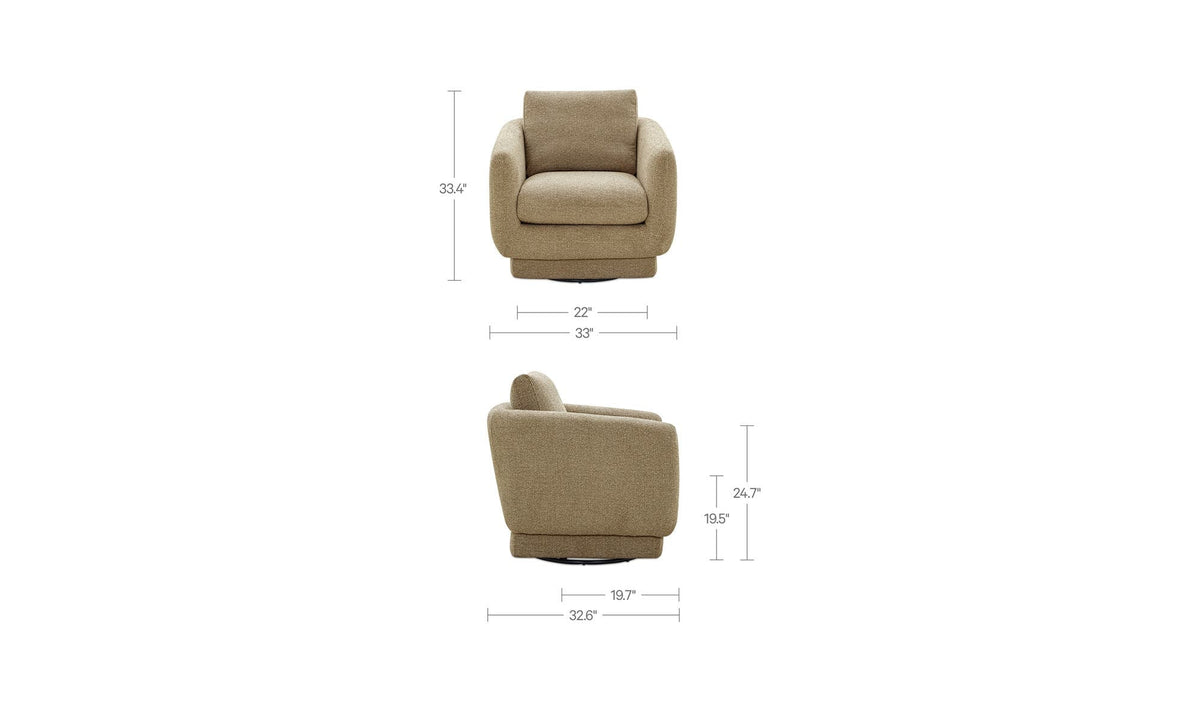 Gairloch Swivel Chair - Altera