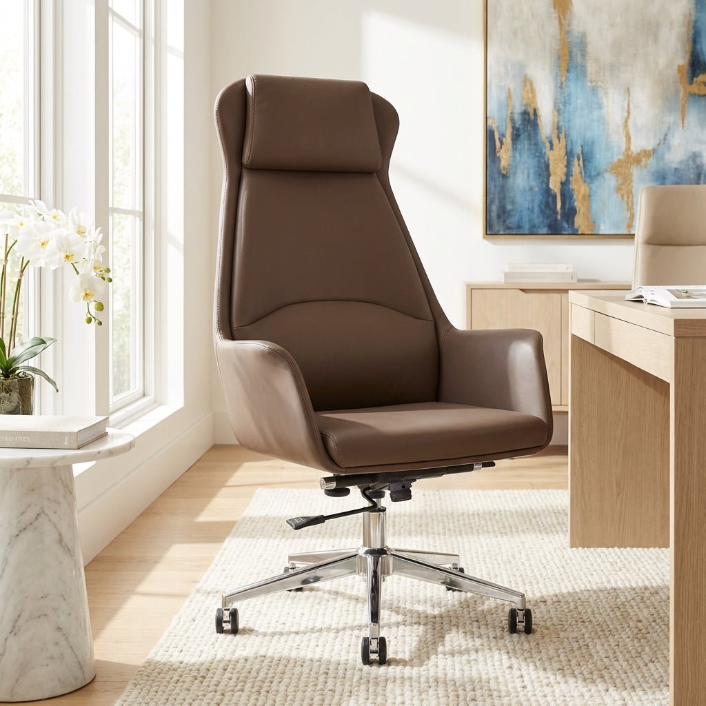 Ghent Premium Leather Executive Chair - Altera