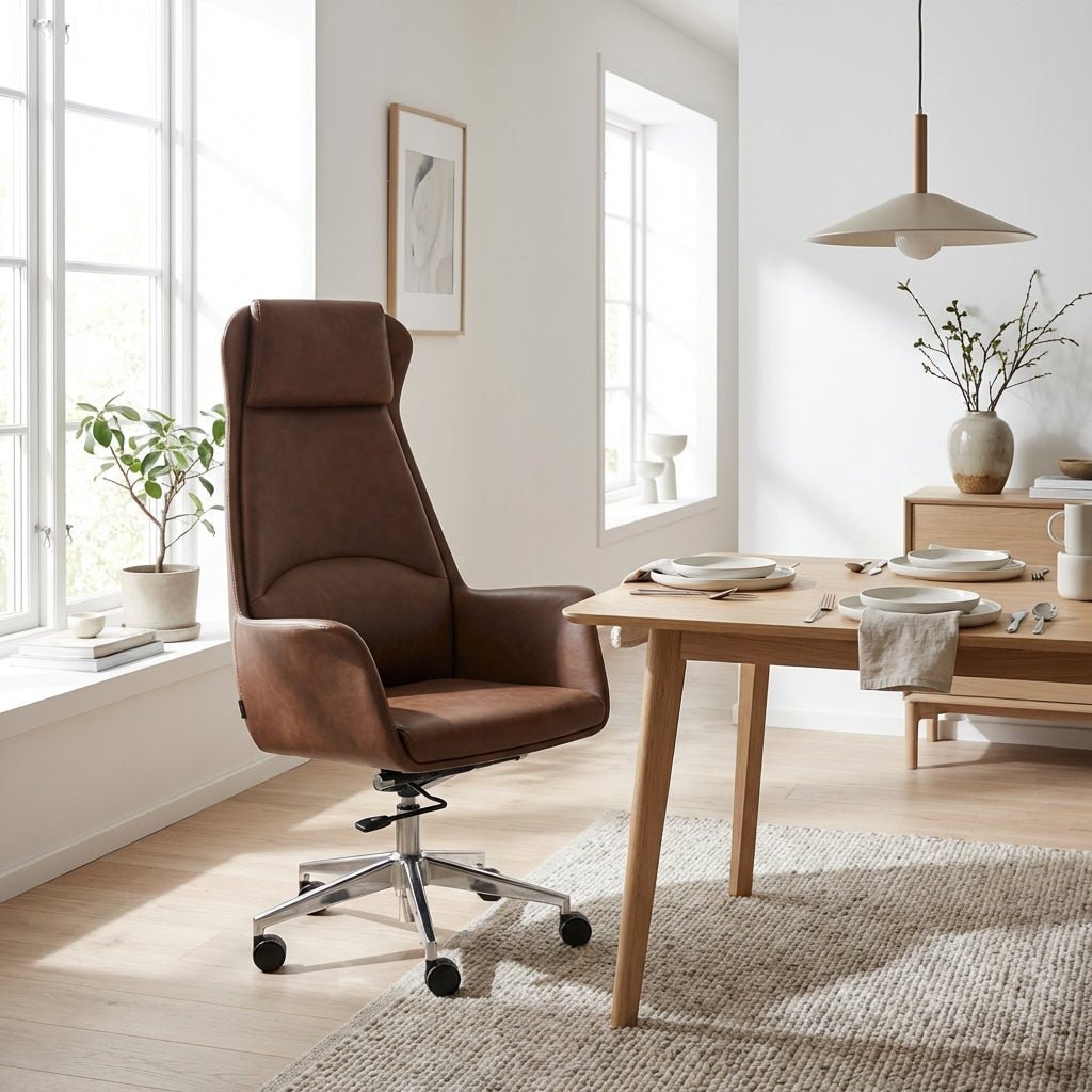 Ghent Premium Leather Executive Chair - Altera