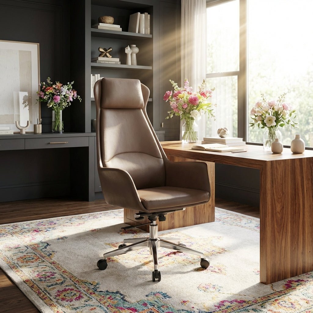Ghent Premium Leather Executive Chair - Altera