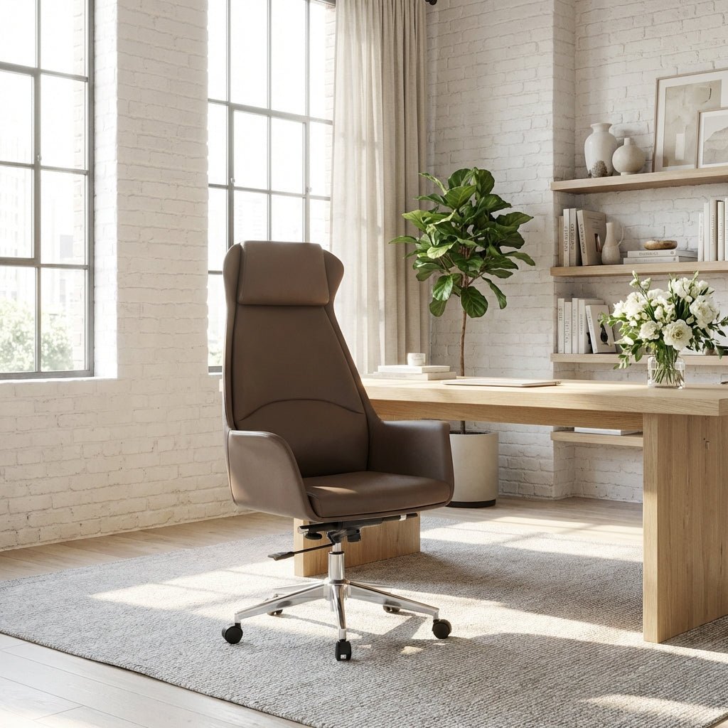 Ghent Premium Leather Executive Chair - Altera