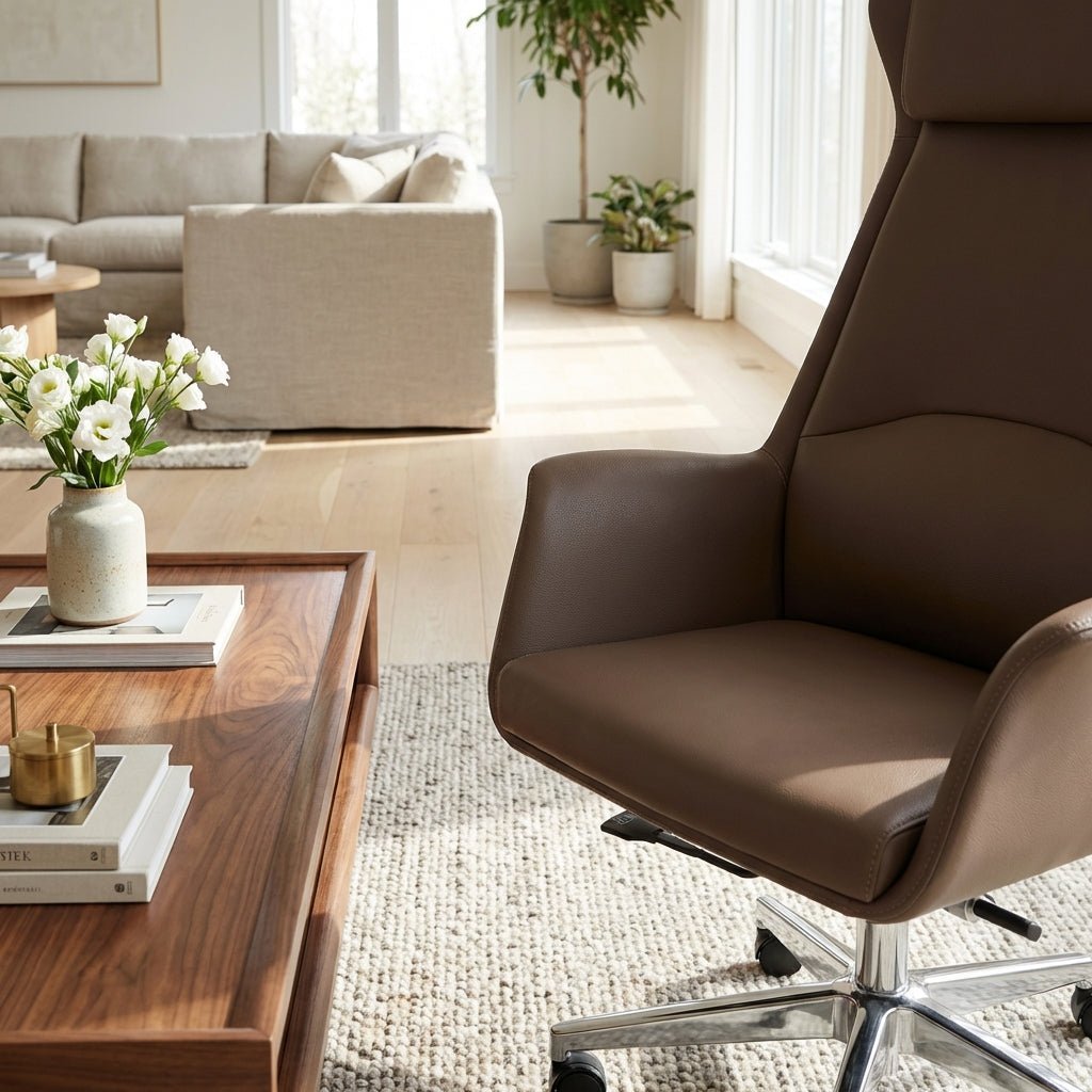 Ghent Premium Leather Executive Chair - Altera