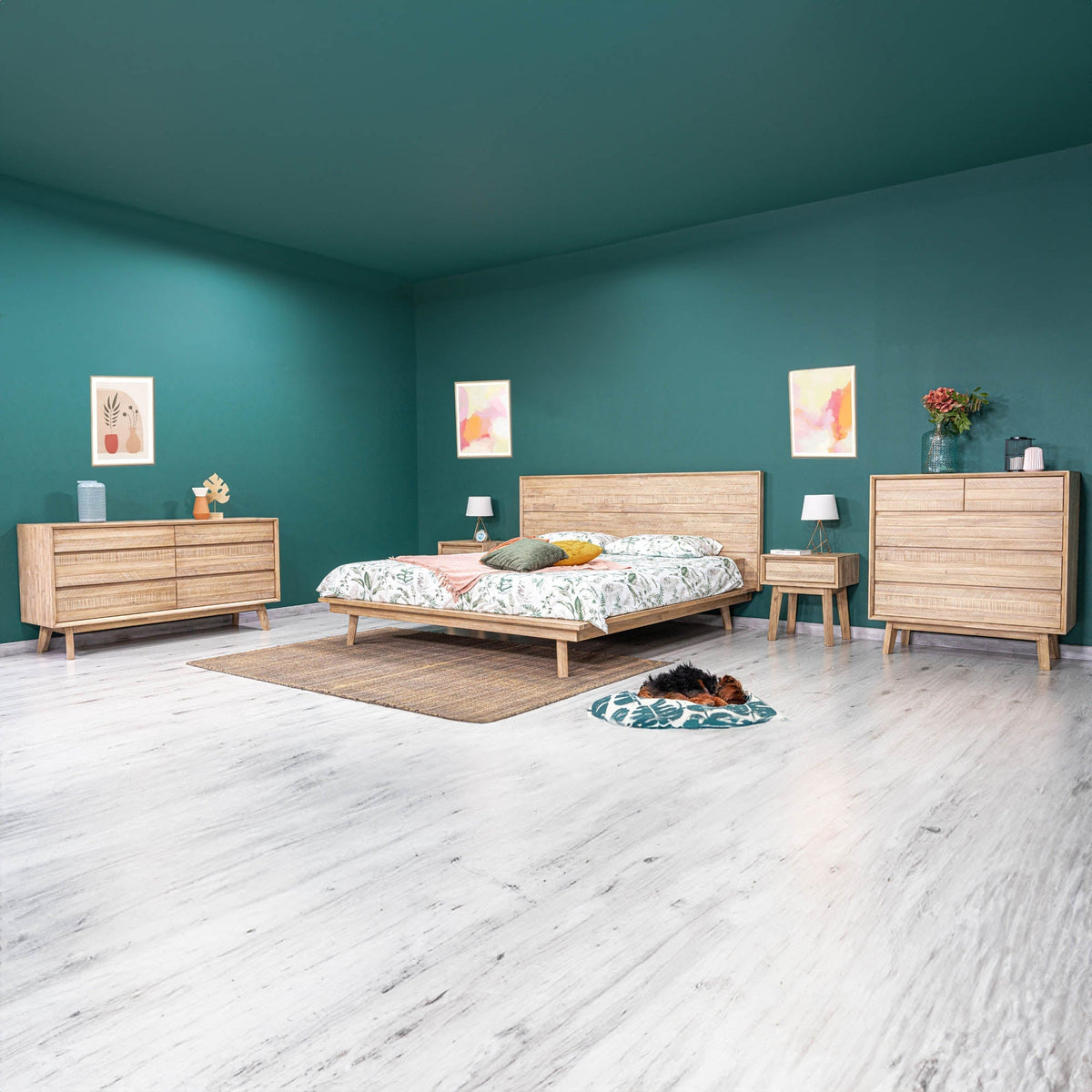 Giana 1 Drawer Nightstand - Altera
