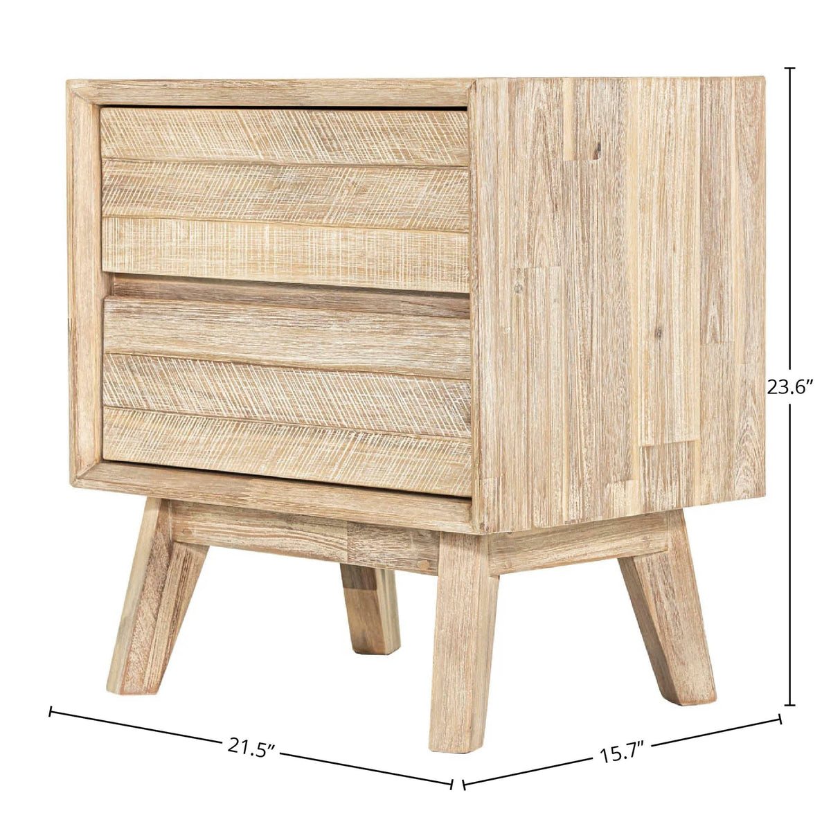 Giana 2 Drawer Nightstand - Altera