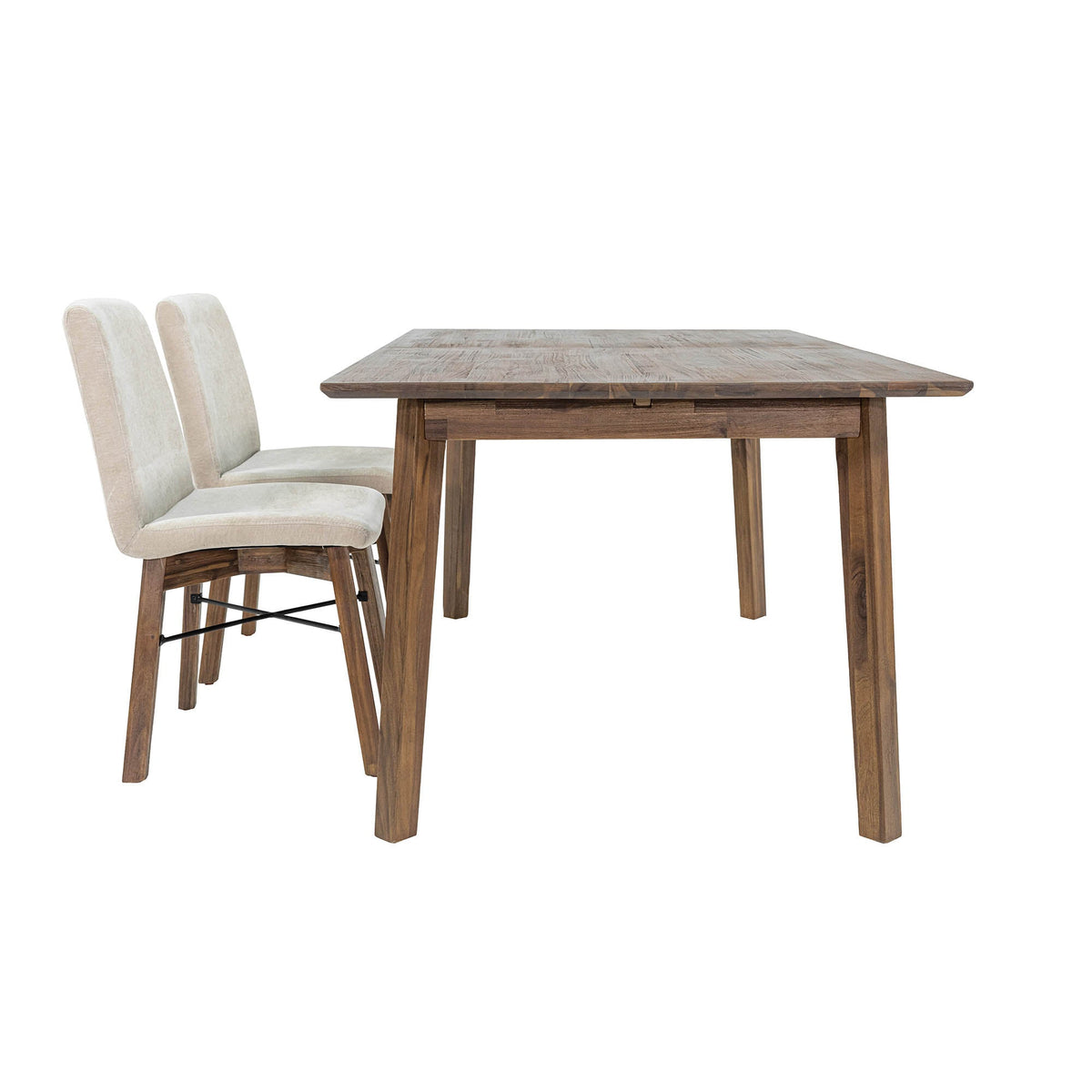 Giana Extension Acacia Dining Set - Altera
