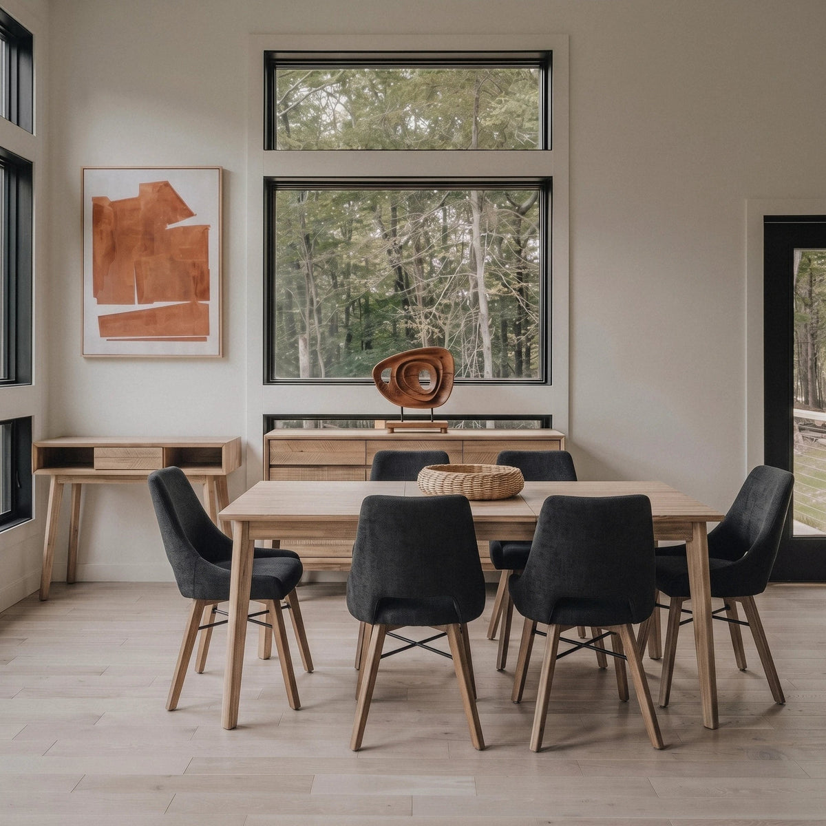 Giana Extension Acacia Dining Set - Altera