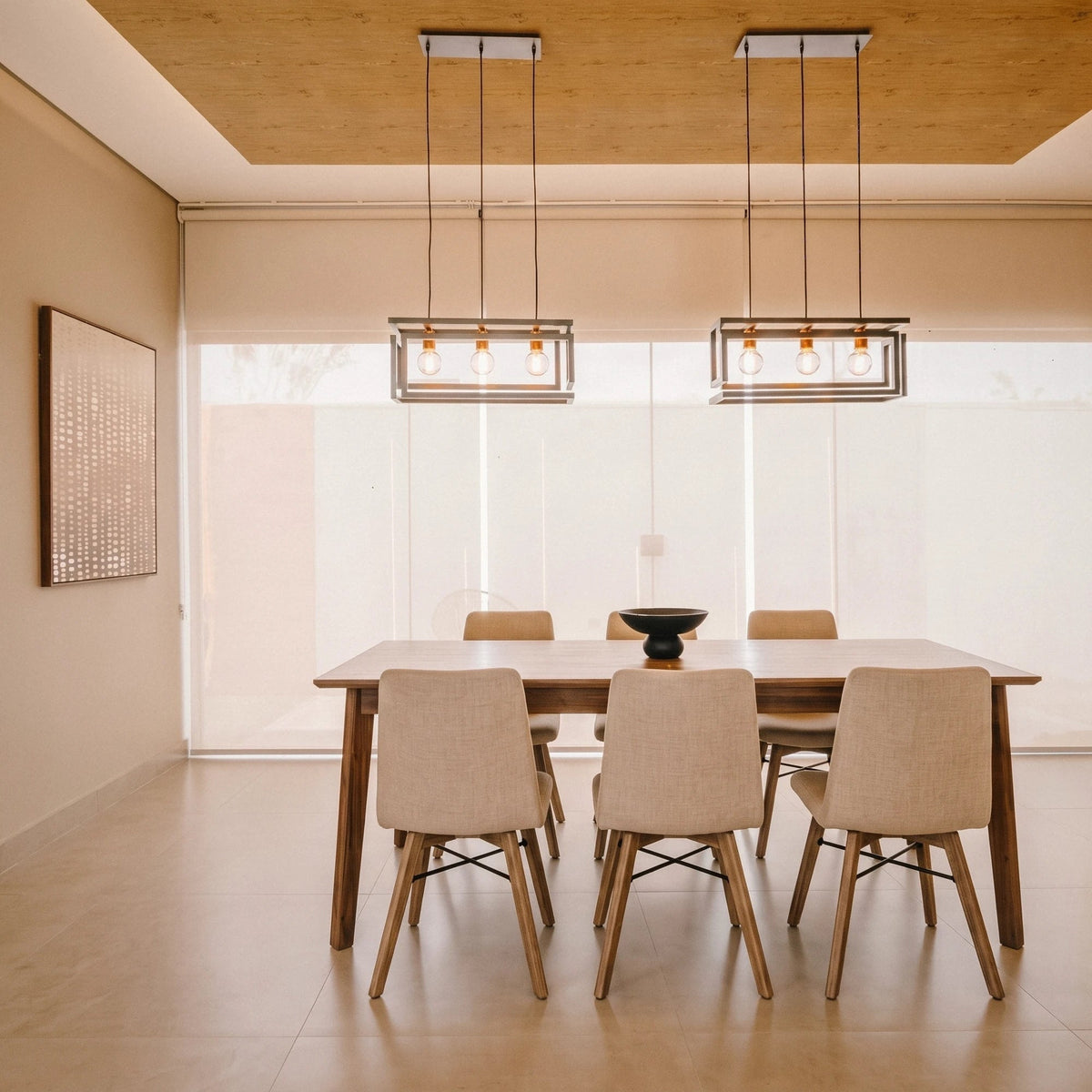 Giana Extension Acacia Dining Set - Altera