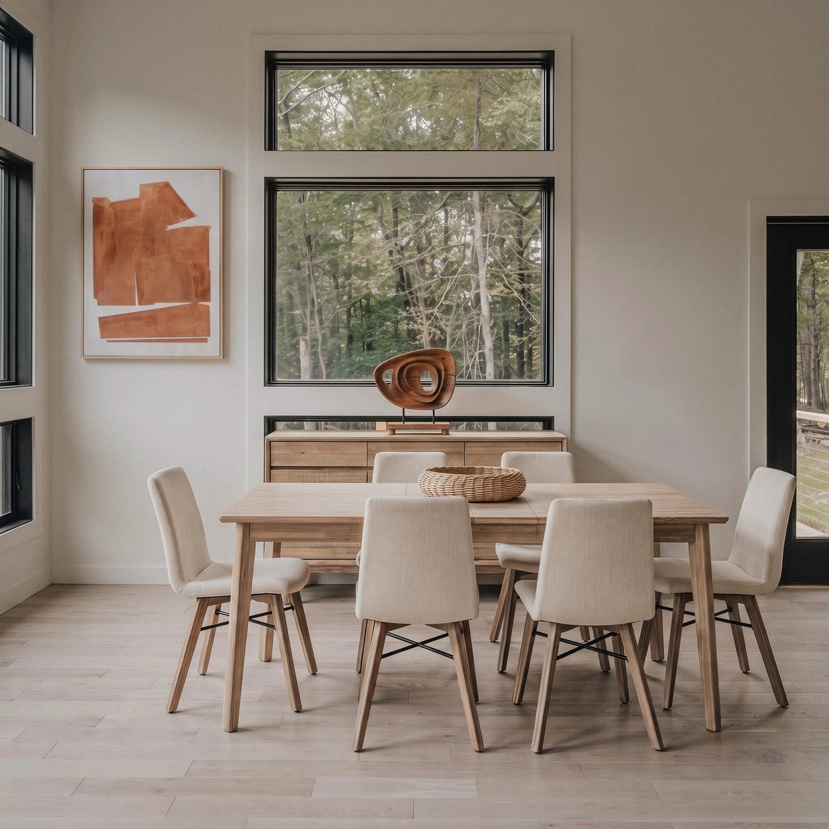 Giana Extension Acacia Dining Set - Altera