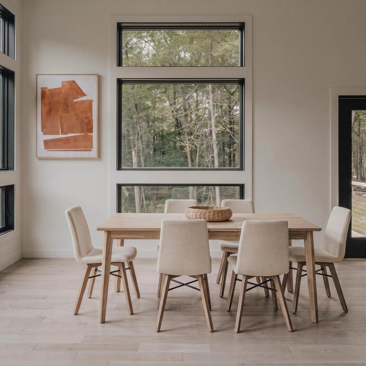 Giana Extension Acacia Dining Set - Altera