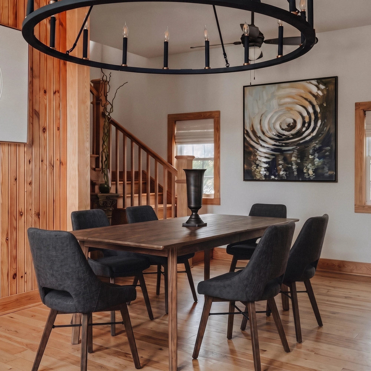 Giana Extension Acacia Dining Set - Altera
