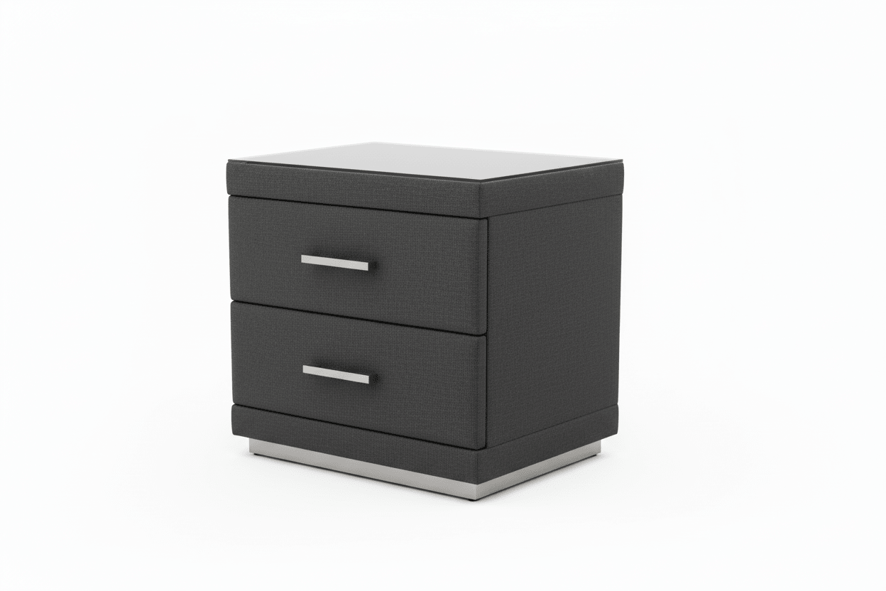 GNS550 Two - Drawer Bedside Table - Altera