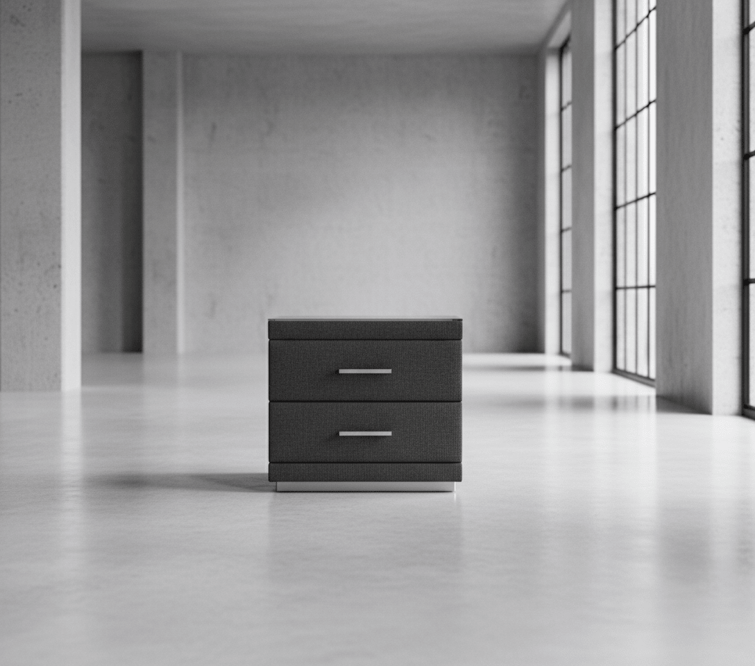 GNS550 Two - Drawer Bedside Table - Altera