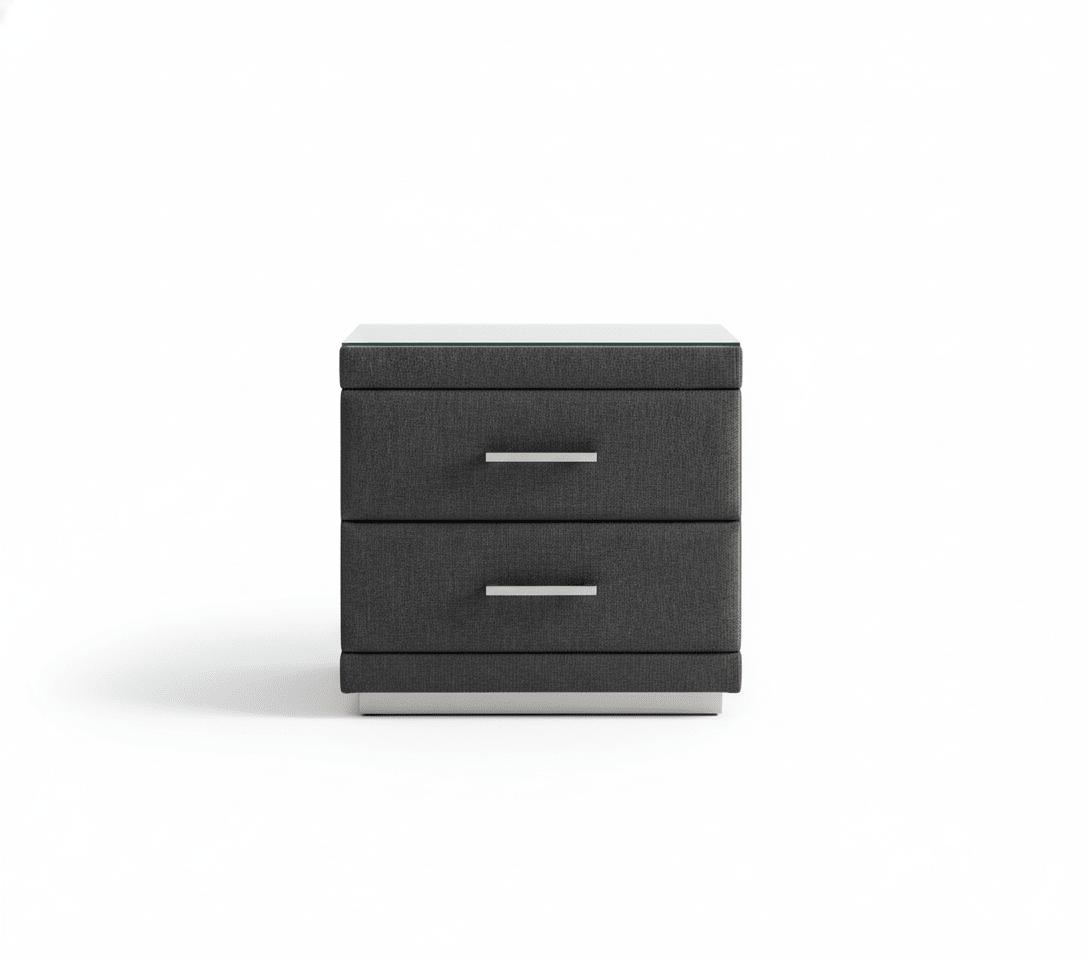 GNS550 Two - Drawer Bedside Table - Altera