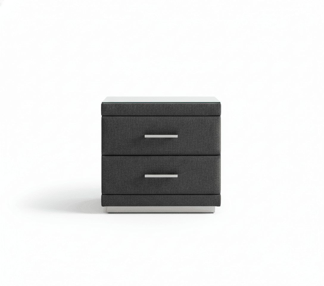 GNS550 Two - Drawer Bedside Table - Altera