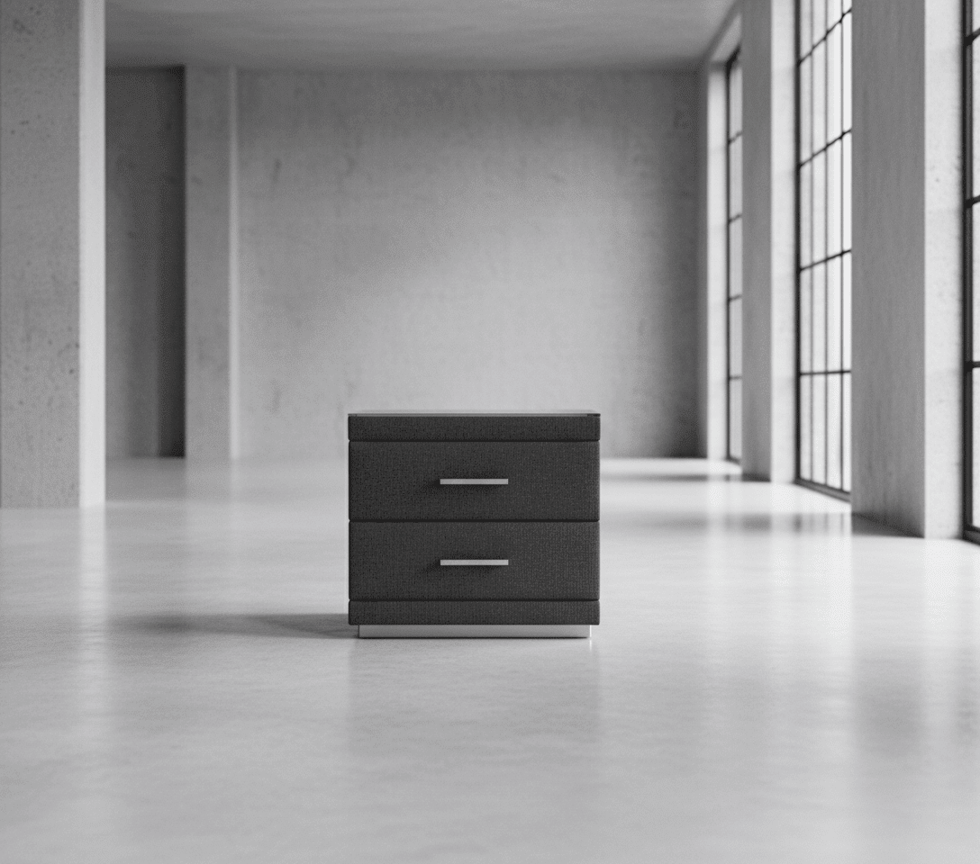 GNS550 Two - Drawer Bedside Table - Altera