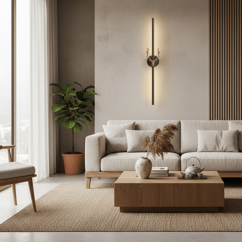 Golden Antler LED Wall Bar Lamp - Altera