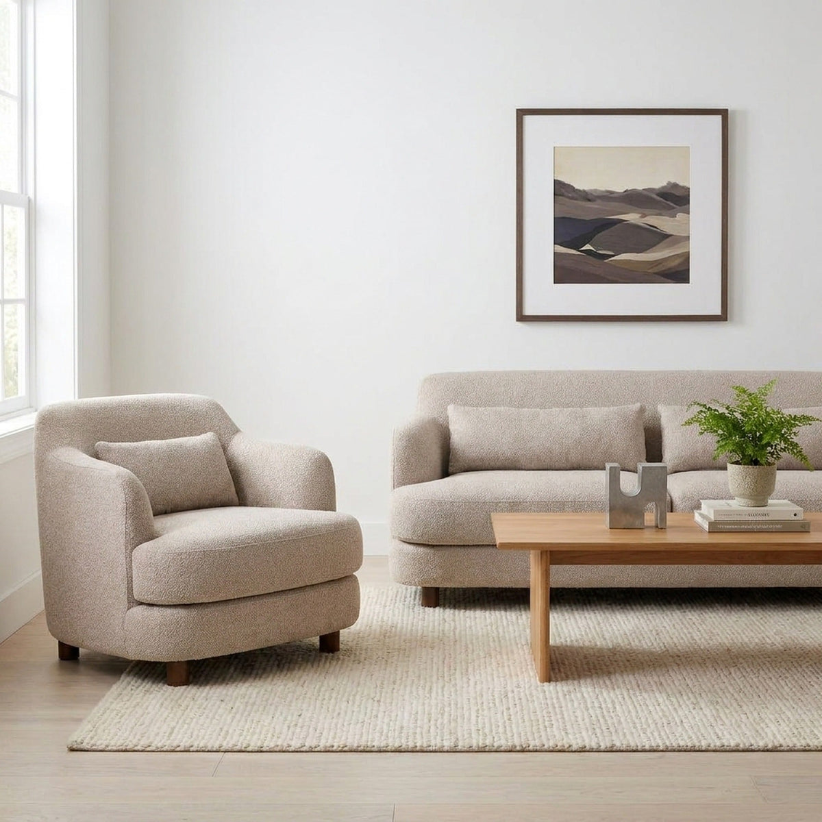 Gozo Sofa and Club Chair Set - Altera