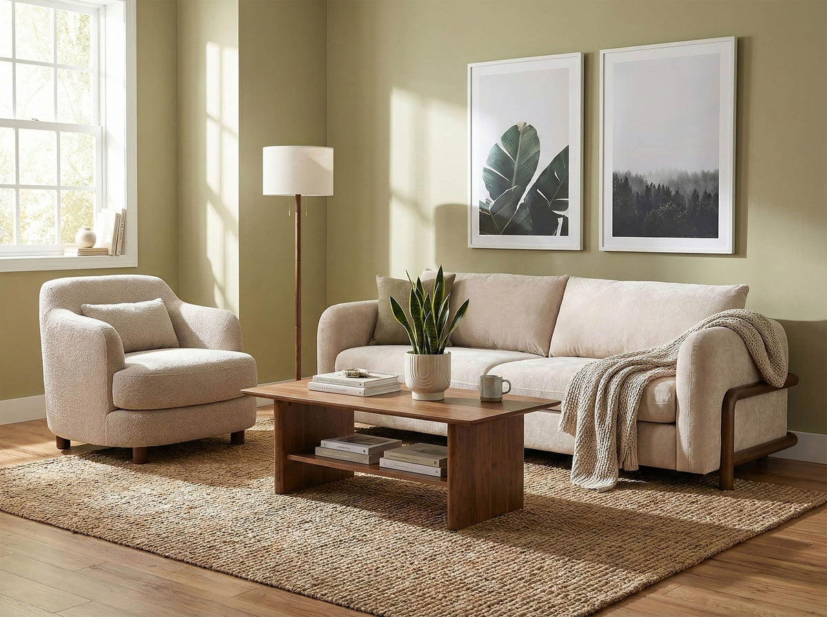 Gozo Sofa and Club Chair Set - Altera