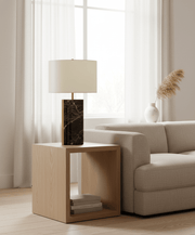 Grayson Marble and Iron Accent Lamp - Altera