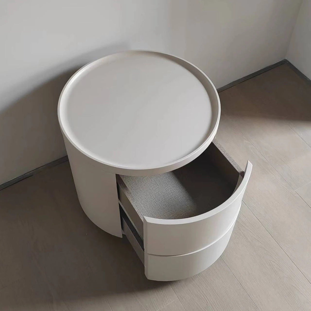 Haarlem Round Nightstand - Altera