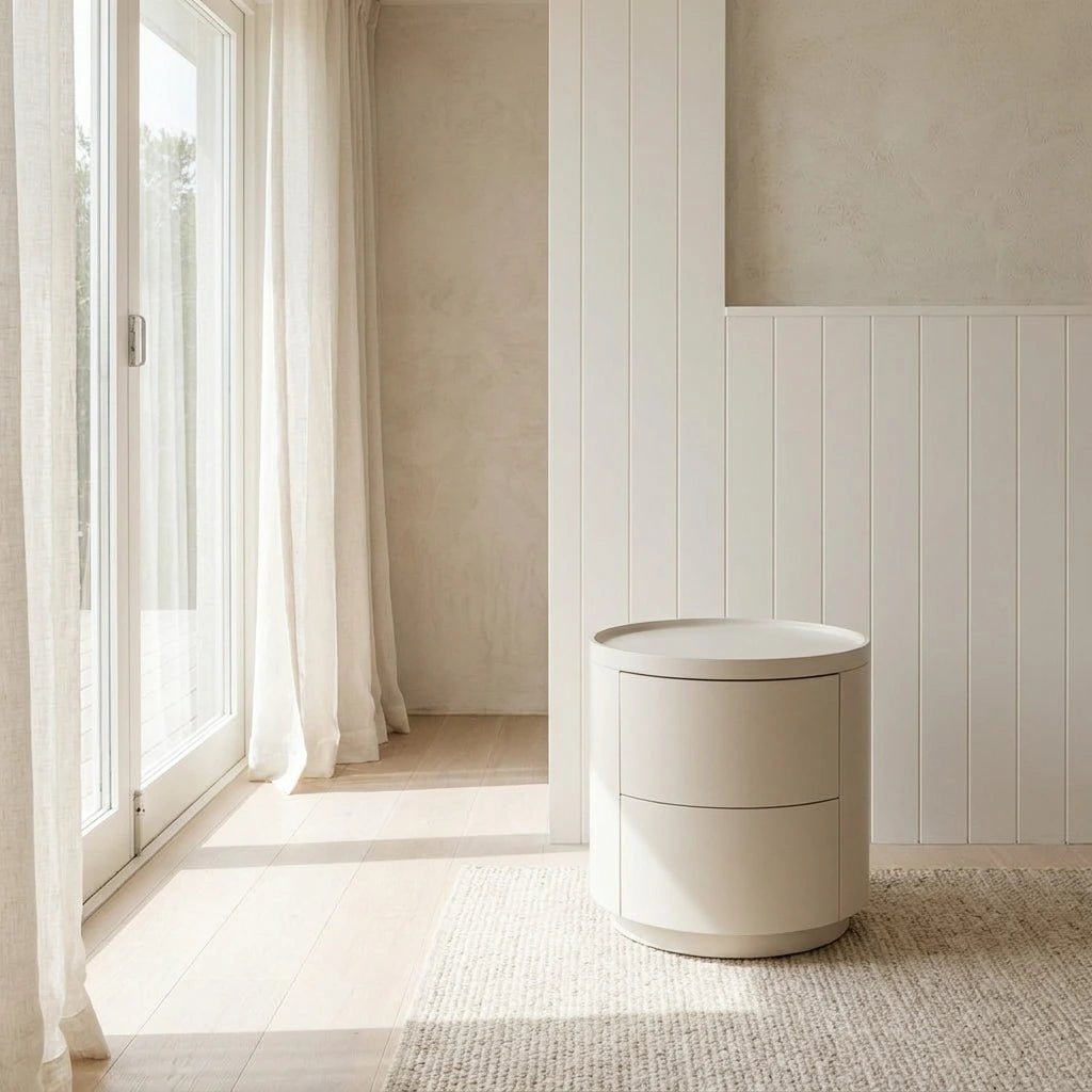 Haarlem Round Nightstand - Altera