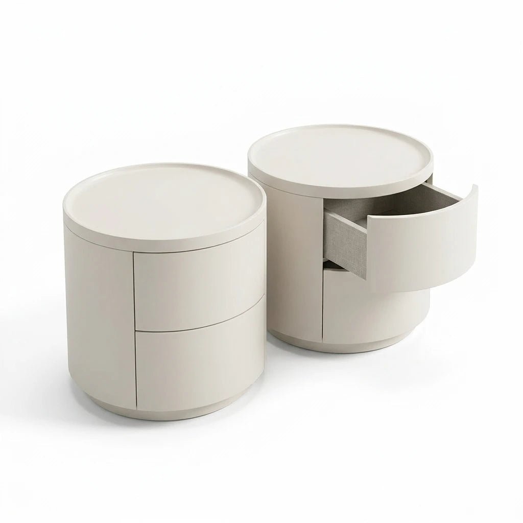 Haarlem Round Nightstand - Altera