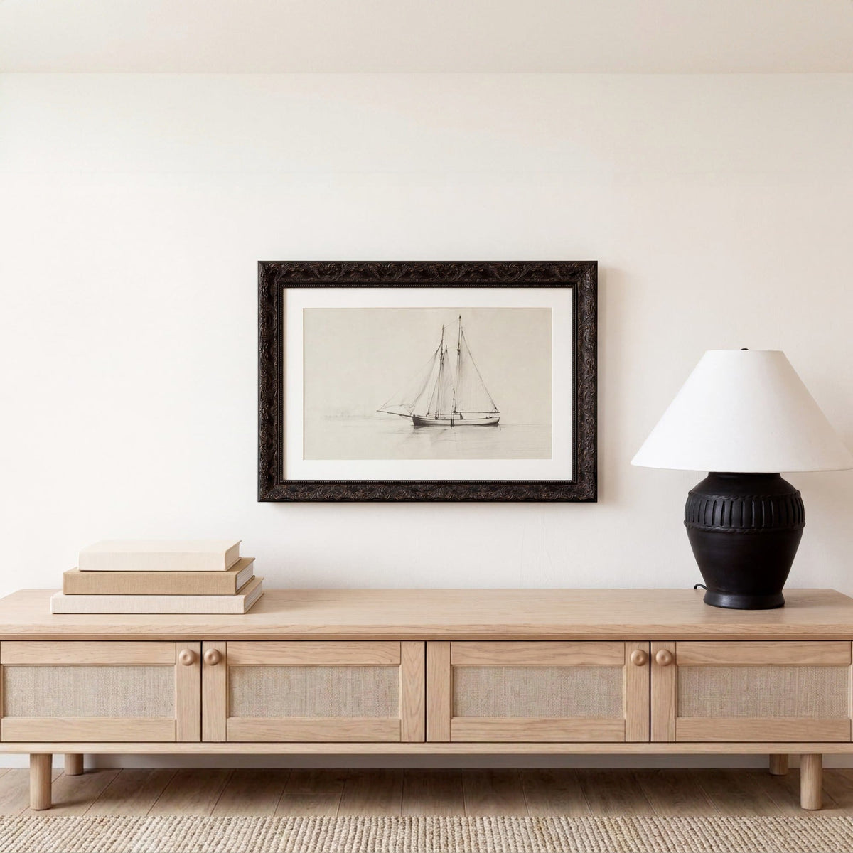 Hailes Framed Print With Glass - Altera