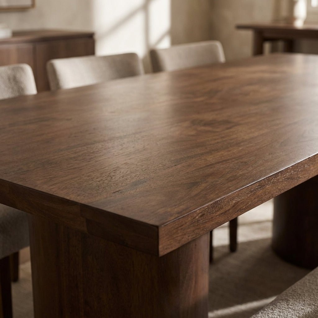Halden Dining Table Warm Brown - Altera