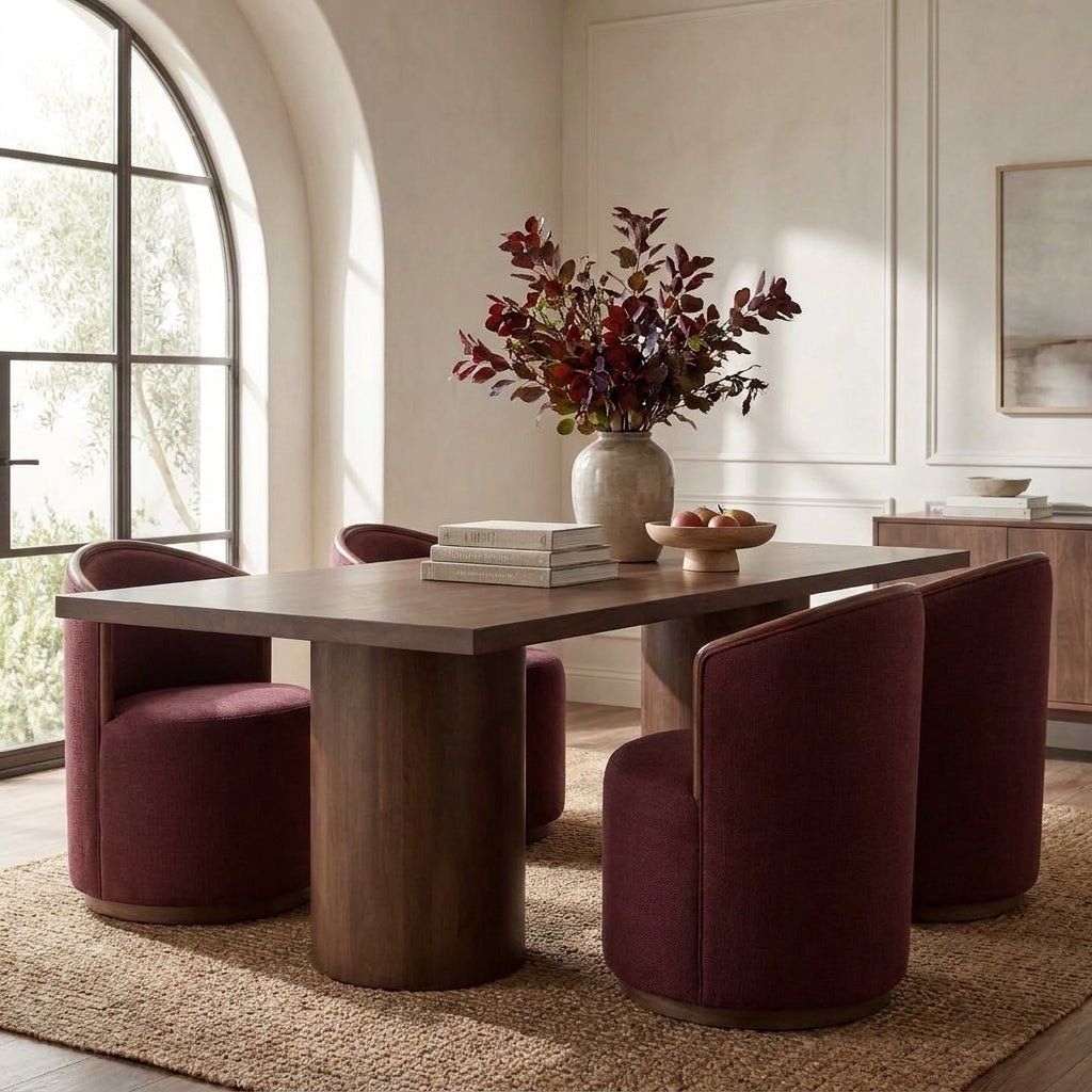 Halden Dining Table Warm Brown - Altera