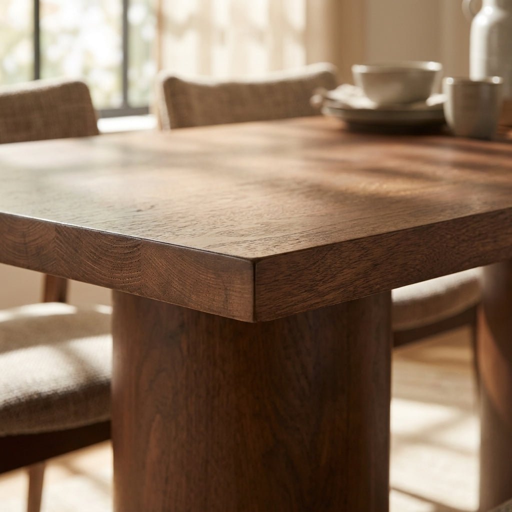 Halden Dining Table Warm Brown - Altera