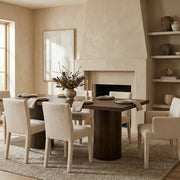 Halden Dining Table Warm Brown - Altera