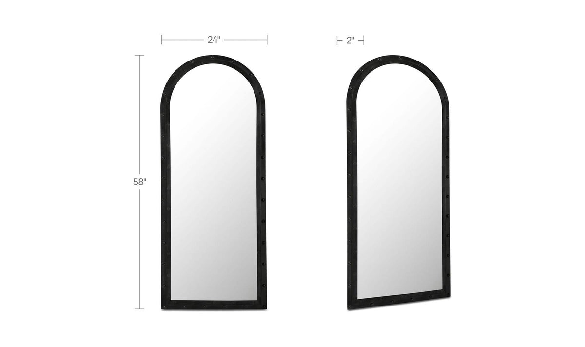 Halkidiki Iron Floor Mirror - Altera