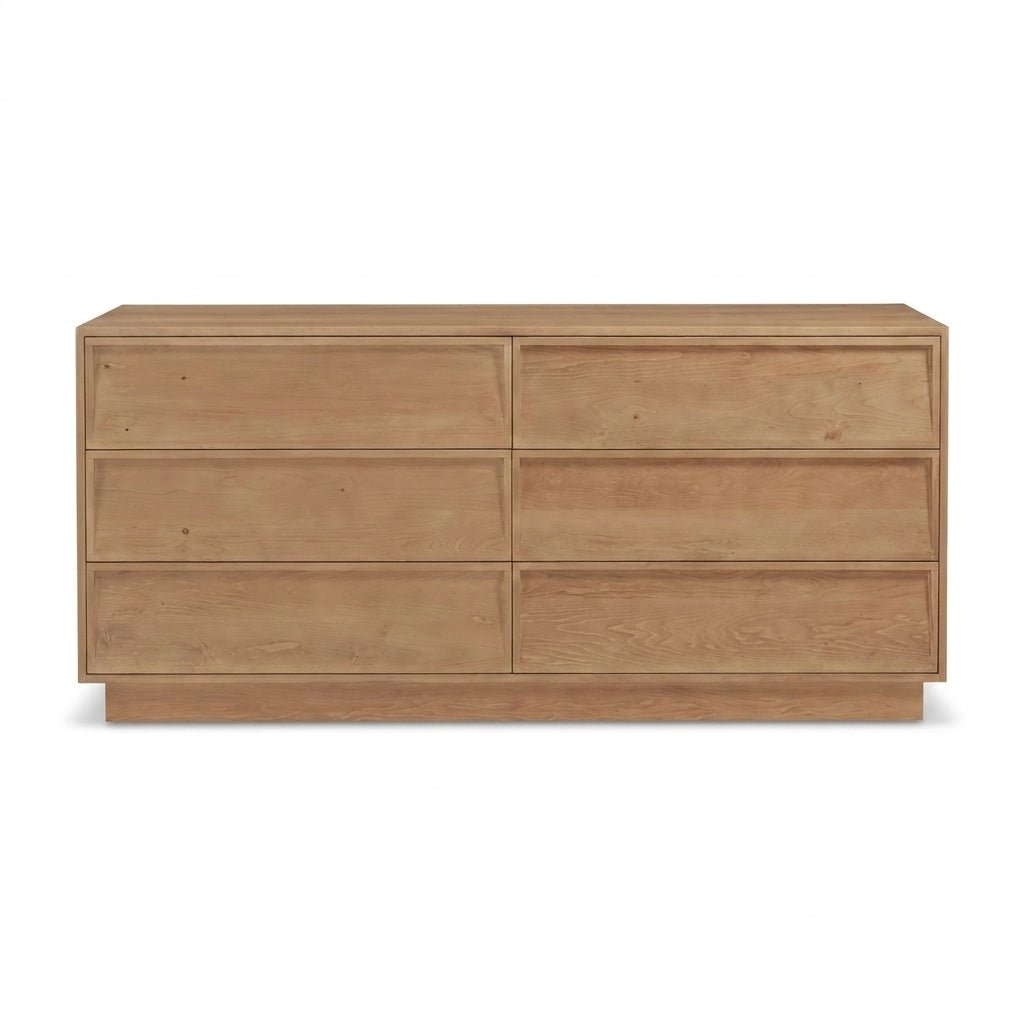 Harlow 6 Drawer Dresser Natural - Altera