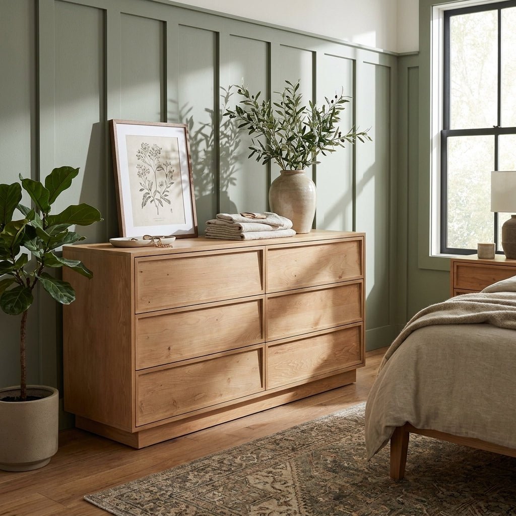 Harlow 6 Drawer Dresser Natural - Altera