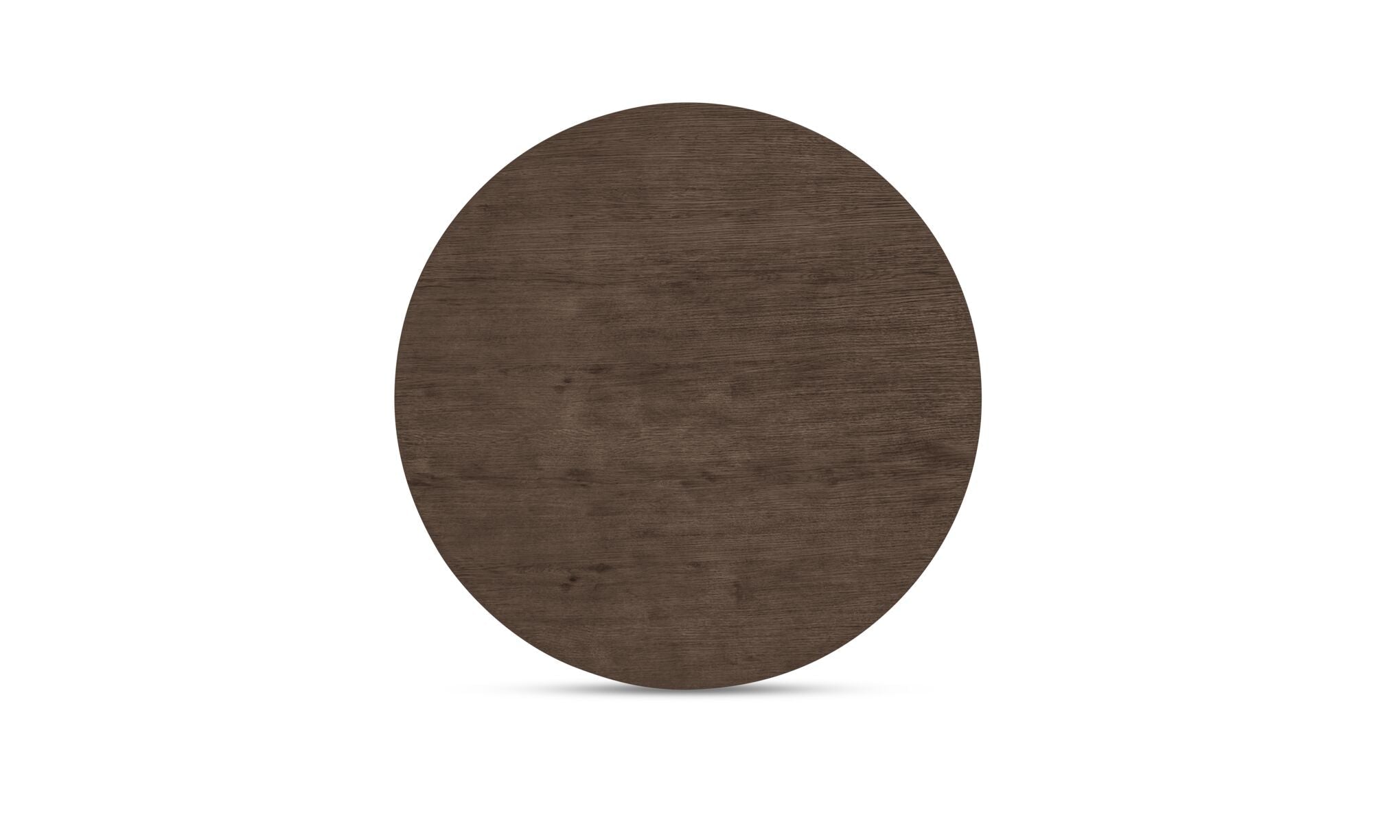 Harrow Round Dining Table Rustic Brown - Altera