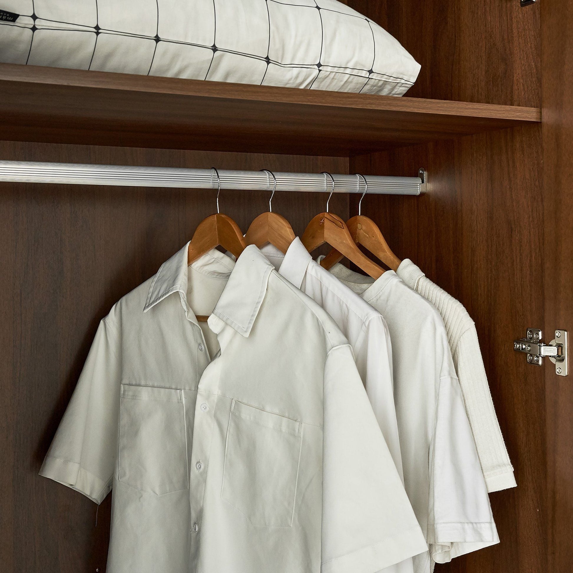 Hobro 301 Two - Door Wooden Wardrobe - Altera