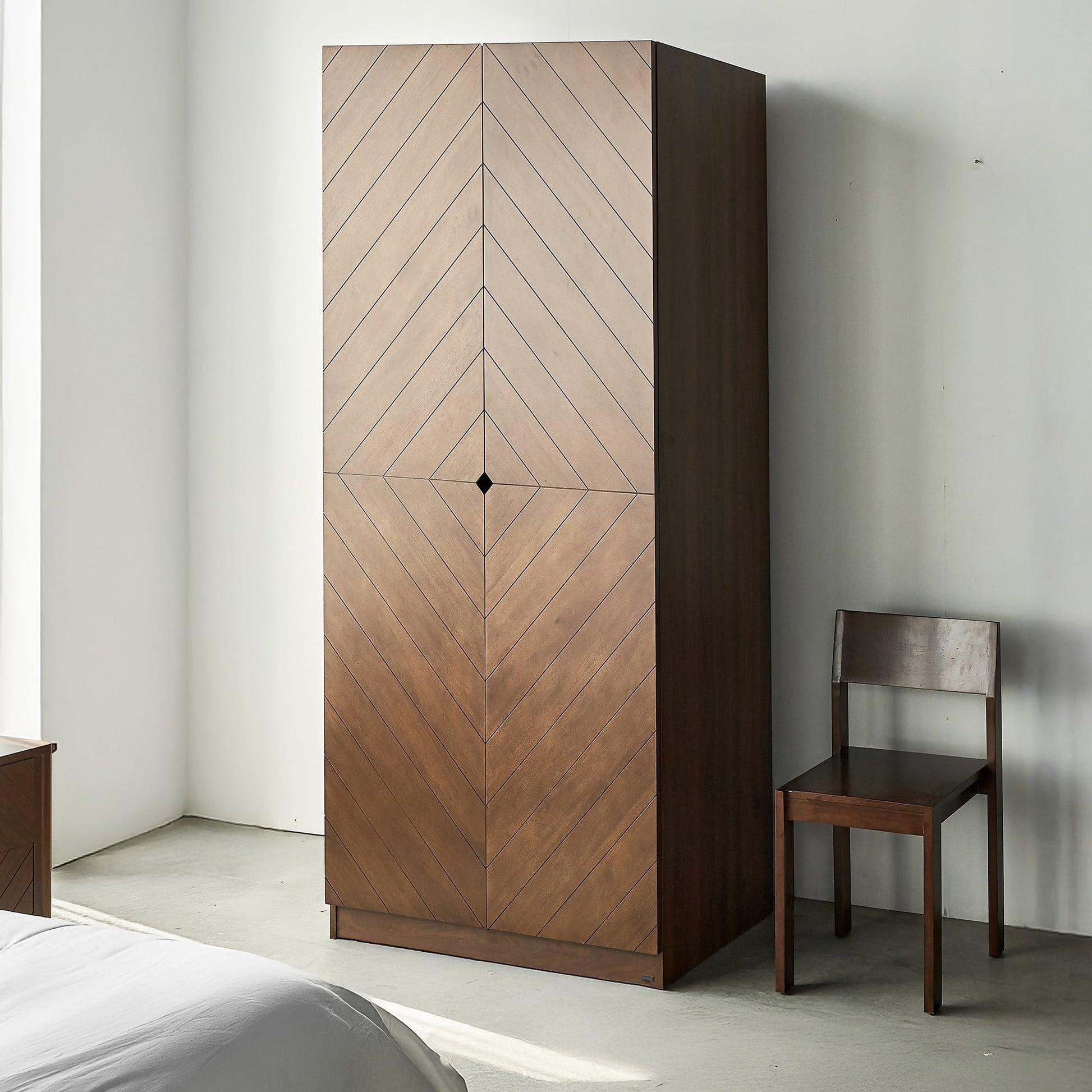 Hobro 301 Two - Door Wooden Wardrobe - Altera