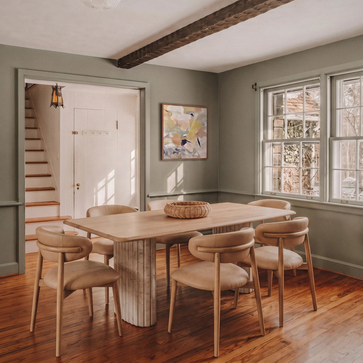 Honiton Mango Wood Dining Set - Altera