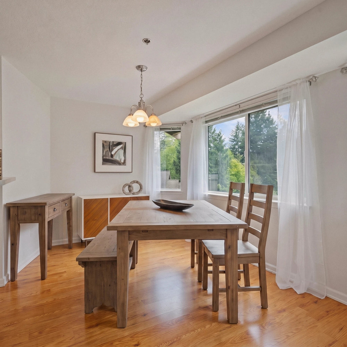 Inglewood Extension Reclaimed Wood Dining Set - Altera