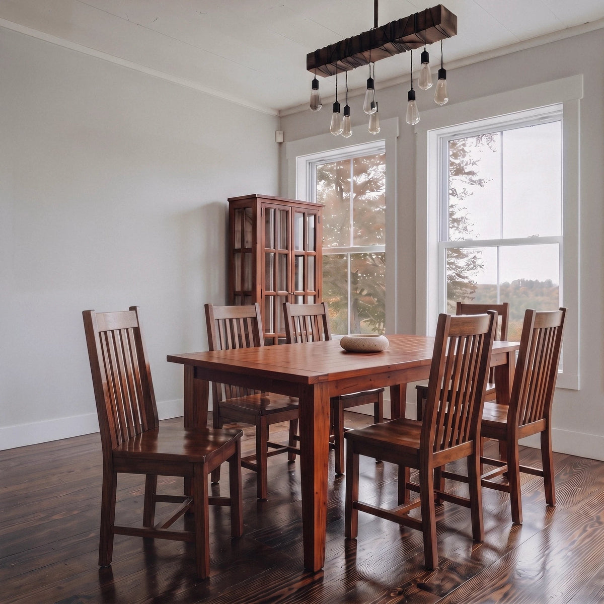 Inglewood Extension Reclaimed Wood Dining Set - Altera