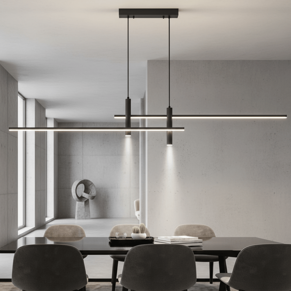 Intersecting Lines Geometric Chandelier - Altera