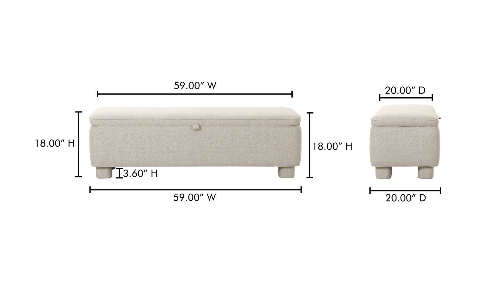 Isla Storage Bench - Altera