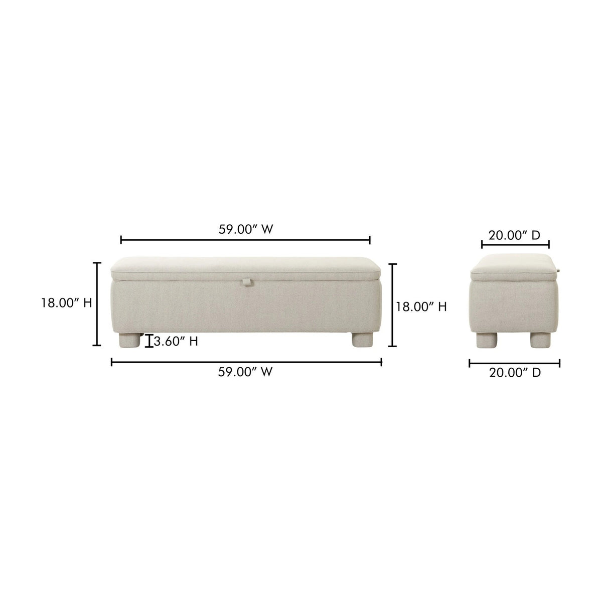 Isla Storage Bench - Altera