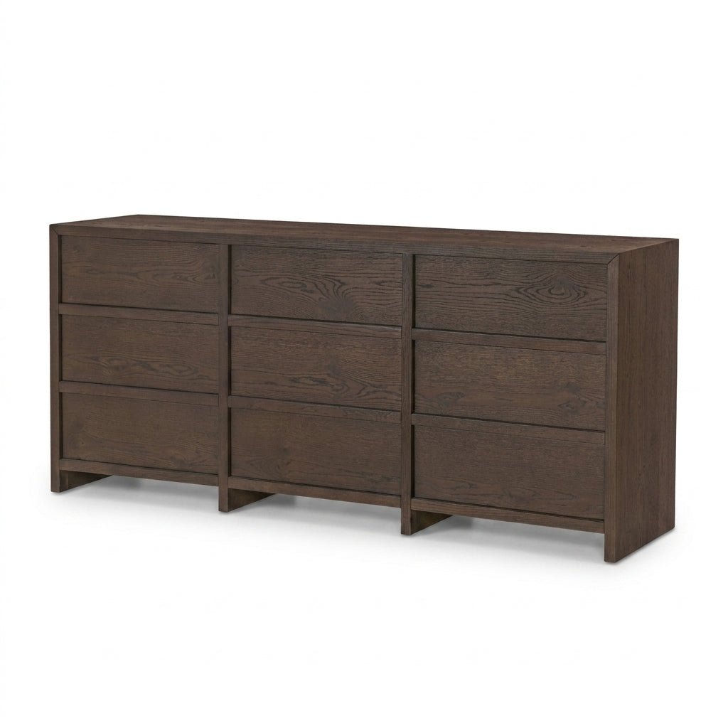 Jarrett 9 Drawer Dresser Brown - Altera