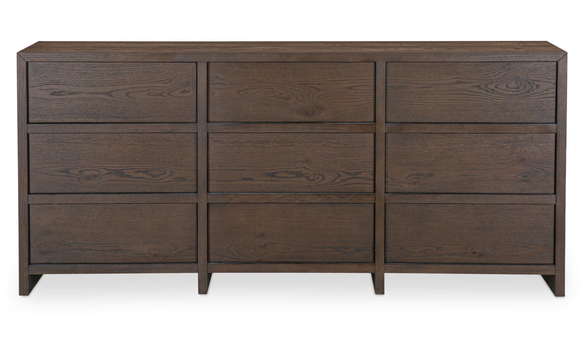 Jarrett 9 Drawer Dresser Brown - Altera