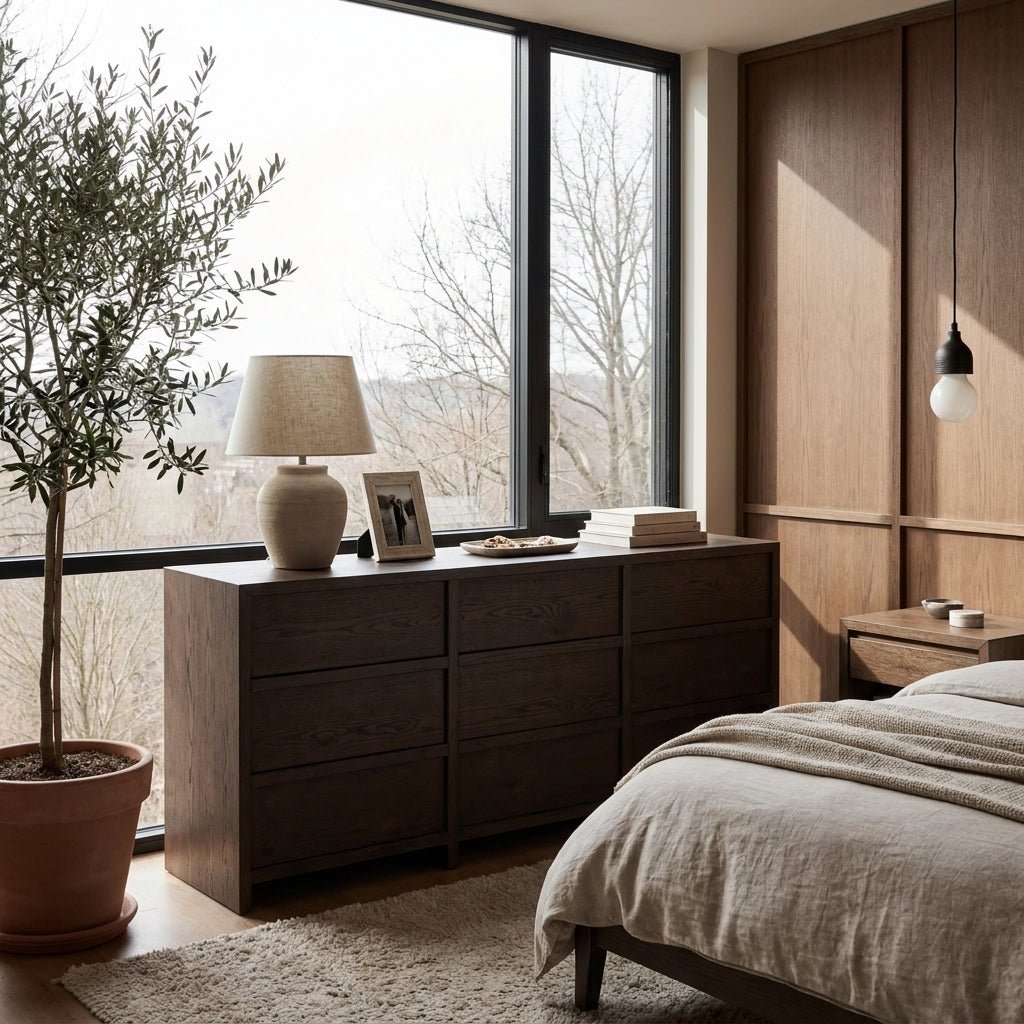 Jarrett 9 Drawer Dresser Brown - Altera