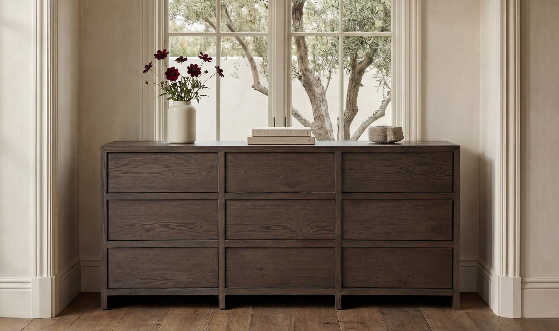Jarrett 9 Drawer Dresser Brown - Altera